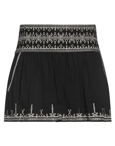 Isabel Marant Étoile Marant Étoile Woman Mini Skirt Black Size 10 Cotton