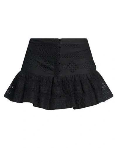 Isabel Marant Étoile Marant Étoile Woman Mini Skirt Black Size 6 Cotton