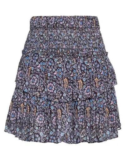 Isabel Marant Étoile Marant Étoile Woman Mini Skirt Black Size 6 Viscose In Brown