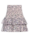 Isabel Marant Étoile Marant Étoile Woman Mini Skirt Blush Size 6 Cotton In Pink