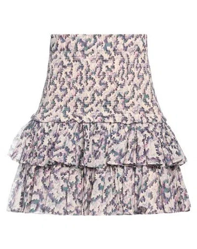 Isabel Marant Étoile Marant Étoile Woman Mini Skirt Blush Size 6 Cotton In Pink