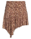 Isabel Marant Étoile Brown Juliany Miniskirt In Brown