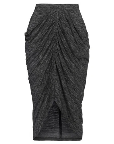 Isabel Marant Étoile Marant Étoile Woman Mini Skirt Grey Size 8 Polyamide, Linen, Virgin Wool