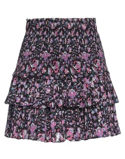 Isabel Marant Étoile Marant Étoile Woman Mini Skirt Midnight Blue Size 2 Cotton