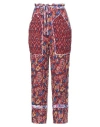 Isabel Marant Étoile Marant Étoile Woman Pants Burgundy Size 8 Viscose In Red