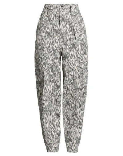 Isabel Marant Étoile Marant Étoile Woman Pants Charcoal Size 4 Cotton In Gray