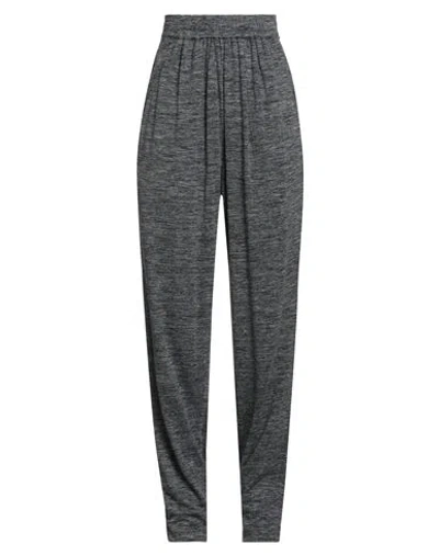 Isabel Marant Étoile Marant Étoile Woman Pants Charcoal Size 4 Polyamide, Linen, Virgin Wool In Gray