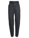 Isabel Marant Étoile Marant Étoile Woman Pants Charcoal Size 6 Cotton, Linen In Grey