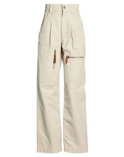 Isabel Marant Étoile Marant Étoile Woman Pants Cream Size 2 Cotton In Neutral