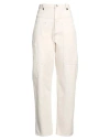 Isabel Marant Étoile Marant Étoile Woman Pants Cream Size 6 Cotton In White
