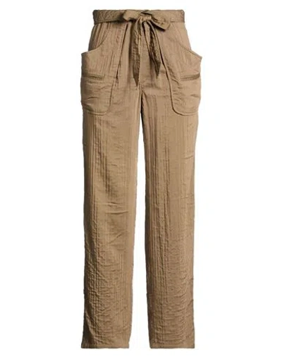 Isabel Marant Étoile Marant Étoile Woman Pants Military Green Size 4 Viscose, Cotton, Nylon