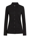 Isabel Marant Étoile Marant Étoile Woman Shirt Black Size 6 Polyamide, Linen, Virgin Wool In Black
