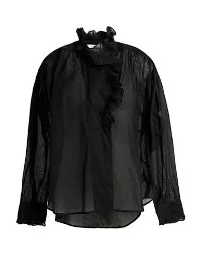 Isabel Marant Étoile Marant Étoile Woman Shirt Black Size 8 Cotton