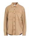 Isabel Marant Étoile Marant Étoile Woman Shirt Camel Size 6 Cotton In Brown