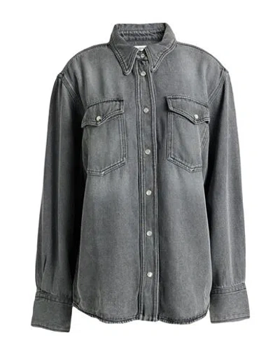 Isabel Marant Étoile Marant Étoile Woman Shirt Grey Size 8 Lyocell