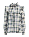 Isabel Marant Étoile Marant Étoile Woman Shirt Lilac Size 2 Cotton In Purple