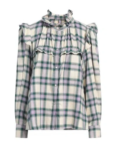 Isabel Marant Étoile Marant Étoile Woman Shirt Lilac Size 2 Cotton In Purple