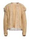 Isabel Marant Étoile Marant Étoile Woman Shirt Marigold Size 8 Cotton, Viscose In Yellow
