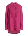 Isabel Marant Étoile Marant Étoile Woman Shirt Mauve Size 8 Lyocell, Polyester In Purple