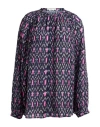 Isabel Marant Étoile Marant Étoile Woman Shirt Midnight Blue Size 10 Viscose