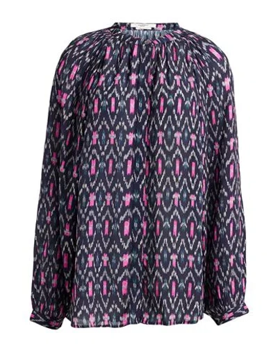 Isabel Marant Étoile Marant Étoile Woman Shirt Midnight Blue Size 10 Viscose
