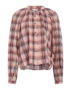 Isabel Marant Étoile Marant Étoile Woman Shirt Orange Size 10 Cotton, Linen