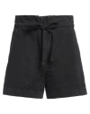 Isabel Marant Étoile Marant Étoile Woman Shorts & Bermuda Shorts Black Size 6 Cotton In Black