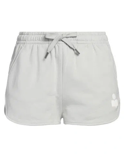 Isabel Marant Étoile Marant Étoile Woman Shorts & Bermuda Shorts Sky Blue Size 4 Organic Cotton, Recycled Polyester, Poly