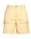Isabel Marant Étoile Marant Étoile Woman Shorts & Bermuda Shorts Yellow Size 10 Cotton