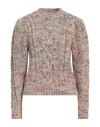 Isabel Marant Étoile Marant Étoile Woman Sweater Beige Size 10 Acrylic, Wool In Beige
