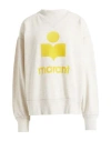 Isabel Marant Étoile Marant Étoile Woman Sweatshirt Ivory Size 8 Cotton, Polyester In White