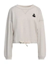 Isabel Marant Étoile Marant Étoile Woman Sweatshirt Light Grey Size 8 Cotton, Polyester In Neutral