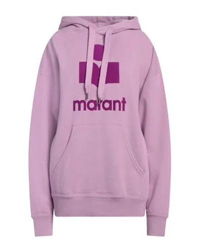 Isabel Marant Étoile Marant Étoile Woman Sweatshirt Lilac Size 8 Cotton, Polyester In Purple