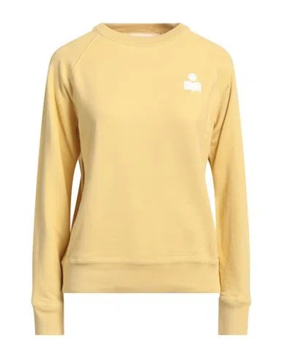 Isabel Marant Étoile Marant Étoile Woman Sweatshirt Pastel Yellow Size 4 Cotton, Polyester, Polyamide In Yellow