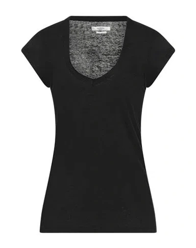 Isabel Marant Étoile Marant Étoile Woman T-shirt Black Size Xs Linen
