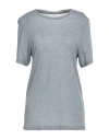 Isabel Marant Étoile Marant Étoile Woman T-shirt Grey Size S Viscose, Polyamide, Cashmere In Grey