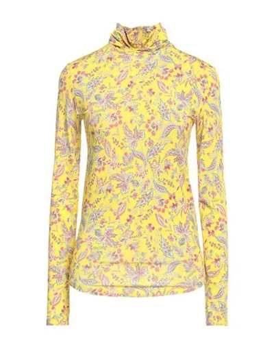 Isabel Marant Étoile Marant Étoile Woman T-shirt Yellow Size 10 Viscose, Elastane