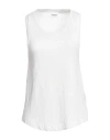 Isabel Marant Étoile Marant Étoile Woman Tank Top Off White Size M Linen In Off White