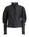 Isabel Marant Étoile Marant Étoile Woman Top Black Size 6 Cotton In Black