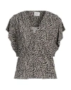 Isabel Marant Étoile Marant Étoile Woman Top Black Size 6 Viscose