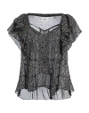 Isabel Marant Étoile Marant Étoile Woman Top Black Size 8 Cotton