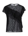 Isabel Marant Étoile Marant Étoile Woman Top Black Size 8 Cotton