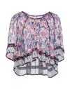 Isabel Marant Étoile Marant Étoile Woman Top Blue Size 6 Viscose In Blue