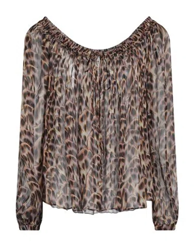 Isabel Marant Étoile Marant Étoile Woman Top Brown Size 6 Viscose