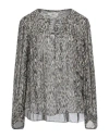Isabel Marant Étoile Marant Étoile Woman Top Charcoal Size 8 Viscose In Beige