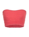 Isabel Marant Étoile Marant Étoile Woman Top Coral Size 6 Polyamide In Red