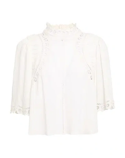 Isabel Marant Étoile Marant Étoile Woman Top Cream Size 6 Viscose In White