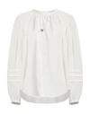 Isabel Marant Étoile Marant Étoile Woman Top Ivory Size 8 Polyester In White
