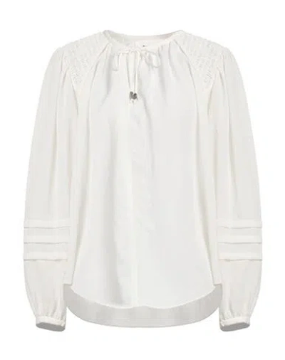 Isabel Marant Étoile Marant Étoile Woman Top Ivory Size 8 Polyester In White