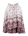Isabel Marant Étoile Graphic-print Cropped Blouse In Multi
